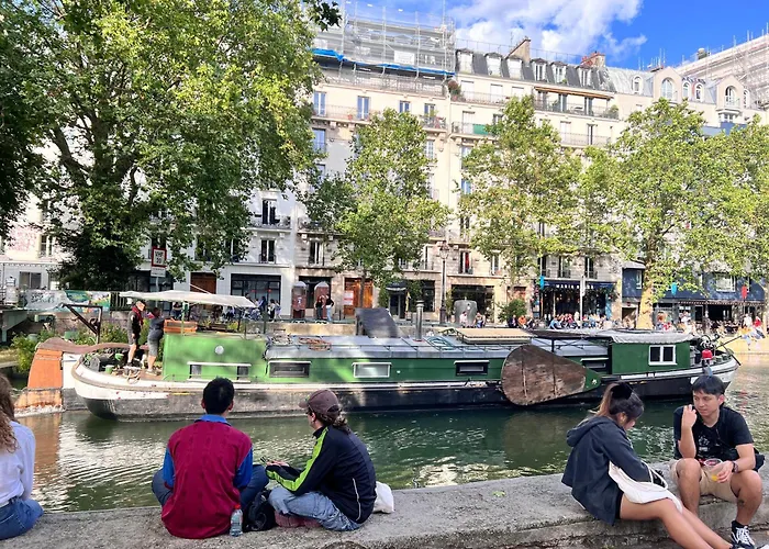 Canal St Martin Miss Dodu شقة